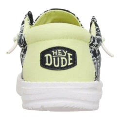 Wally Youth Space Glow - Black/White -Austins Shoes Store 44195 066 WALLYYSPACEGLOW BLACKWHITE BACK conversion1