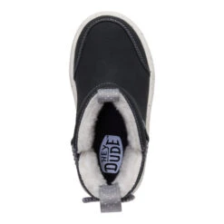 Camden Bow Boot Toddler Cozy - Black -Austins Shoes Store 44233 001 CAMDENBOWBOOTTCOZY BLACK TOP conversion1