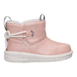 Camden Bow Boot Toddler Cozy - Sparkle Pink -Austins Shoes Store 44233 6VG CAMDENBOWBOOTTCOZY SPARKLEPINK RIGHT SIDE conversion1