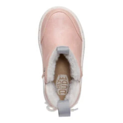 Camden Bow Boot Toddler Cozy - Sparkle Pink -Austins Shoes Store 44233 6VG CAMDENBOWBOOTTCOZY SPARKLEPINK TOP conversion1