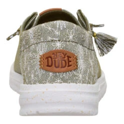 Wendy Funk Embroidered Floral - Olive 12 Wendy Funk Embroidered Floral - Olive -Austins Shoes Store 44237 337 WENDYFUNKEMBROIDERED OLIVE BACK conversion1