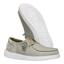 Wendy Funk Embroidered Floral - Olive 10 Wendy Funk Embroidered Floral - Olive -Austins Shoes Store 44237 337 WENDYFUNKEMBROIDERED OLIVE PAIR BOTTOM conversion1