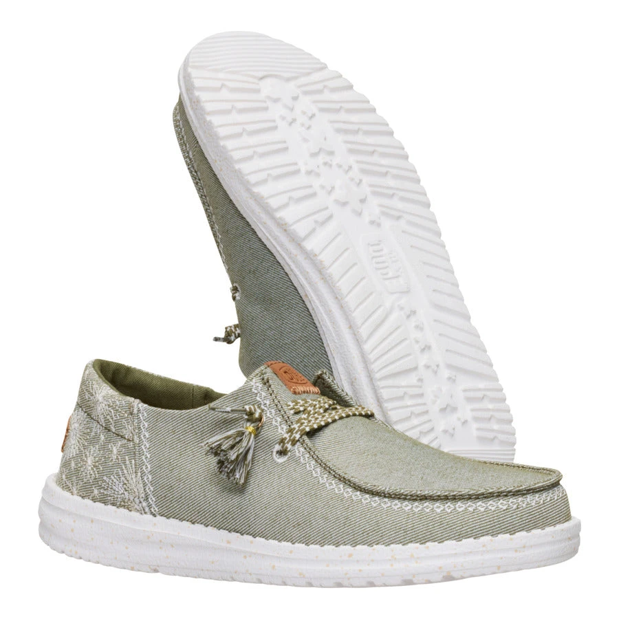 Wendy Funk Embroidered Floral - Olive 3 Wendy Funk Embroidered Floral - Olive - Image 3