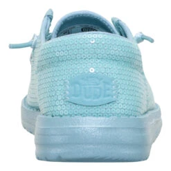 Wendy Funk Mono Sequin - Tourmaline Blue -Austins Shoes Store 44241 4YJ WENDYFUNKMONOSEQUIN TOURMALINEBLUE BACK conversion1