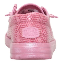 Wendy Funk Mono Sequin - Foxglove Pink -Austins Shoes Store 44241 79S WENDYFUNKMONOSEQUIN FOXGLOVEPINK BACK conversion1