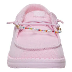 Wendy Funk Mesh Shoelry - Light Pink -Austins Shoes Store 44242 6JN WENDYFUNKMESHSHOELRY LIGHTPINK FRONT conversion1