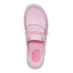 Wendy Funk Mesh Shoelry - Light Pink -Austins Shoes Store 44242 6JN WENDYFUNKMESHSHOELRY LIGHTPINK TOP conversion1