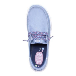 Wendy Funk Friendship Lace - Navy -Austins Shoes Store 44246 410 WENDYFUNKFRIENDSHIPLACE NAVY TOP conversion1