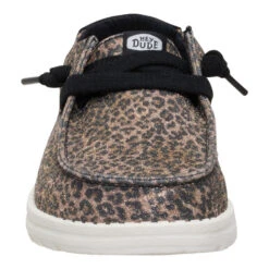 Wendy Sparkle Animal - Leopard -Austins Shoes Store 44256 90L WENDYSPARKLEANIMAL LEOPARD FRONT conversion1