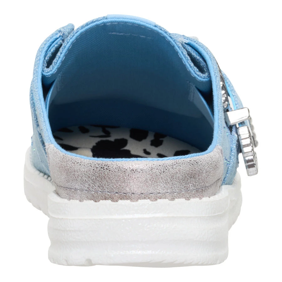 Wendy Slip Buckle Denim - Blue/Multi 5 Wendy Slip Buckle Denim - Blue/Multi - Image 5