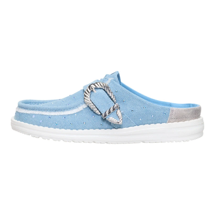 Wendy Slip Buckle Denim - Blue/Multi 1 Wendy Slip Buckle Denim - Blue/Multi