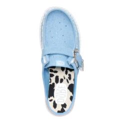 Wendy Slip Buckle Denim - Blue/Multi 13 Wendy Slip Buckle Denim - Blue/Multi -Austins Shoes Store 44264 4XC WENDYSLIPBUCKLEDENIM BLUEDENIM TOP conversion1