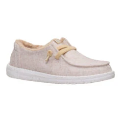 Wendy Wool Cozy - Oatmeal 14 Wendy Wool Cozy - Oatmeal -Austins Shoes Store 44272 272 WENDYWOOLCOZY OATMEAL 3QTR conversion1