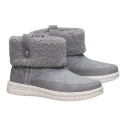 Austins Shoes Store -Austins Shoes Store 44273 030 CAMDENCUFFWOOLCOZY GREY PAIR conversion1