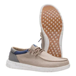 Paul Washed - Doeskin Tan/Multi -Austins Shoes Store 44290 0PR PAULWASHED DOESKINTANMULTI PAIR BOTTOM conversion1