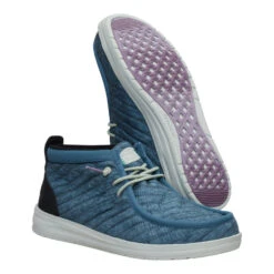 Wally Mid Gripr Washed Quilt - Stormy Blue/Multi -Austins Shoes Store 44295 4YH WALLYMIDGRIPRWASHEDQUILT STORMYBLUEMULTI PAIR BOTTOM conversion1