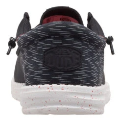 Wally Funk Jersey Jacquard - Black/Multi -Austins Shoes Store 44316 0C4 WALLYFUNKJERSEYJACQUARD BLACKMULTI BACK conversion1