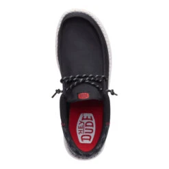 Wally Funk Jersey Jacquard - Black/Multi -Austins Shoes Store 44316 0C4 WALLYFUNKJERSEYJACQUARD BLACKMULTI TOP conversion1