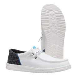 Wally Funk Jersey Jacquard - White/Multi -Austins Shoes Store 44316 94S WALLYFUNKJERSEYJACQUARD WHITLMULTI PAIR BOTTOM conversion1