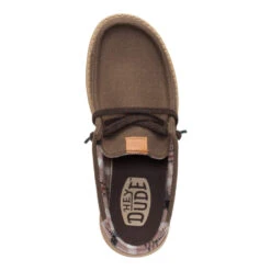 Wally Slip Cozy Plaid - Major Brown/Multi 13 Wally Slip Cozy Plaid - Major Brown/Multi -Austins Shoes Store 44342 2KH WALLYSLIPCOZYPLAID MAJORBROWNMULTI TOP conversion1