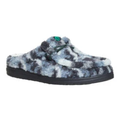 Wally Slipper Cozy Camo - Stormy Blue/Camo -Austins Shoes Store 44343 4YF WALLYSLIPPERCOZYCAMO STORMYBLUECAMO RIGHT SIDE conversion1