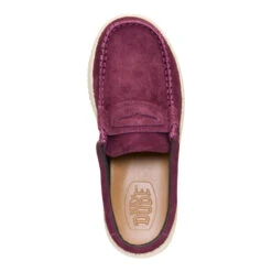Wally Nxt Mule - Fig Purple -Austins Shoes Store 44363 5CA WALLYNXTMULE FIGPURPLE TOP conversion1
