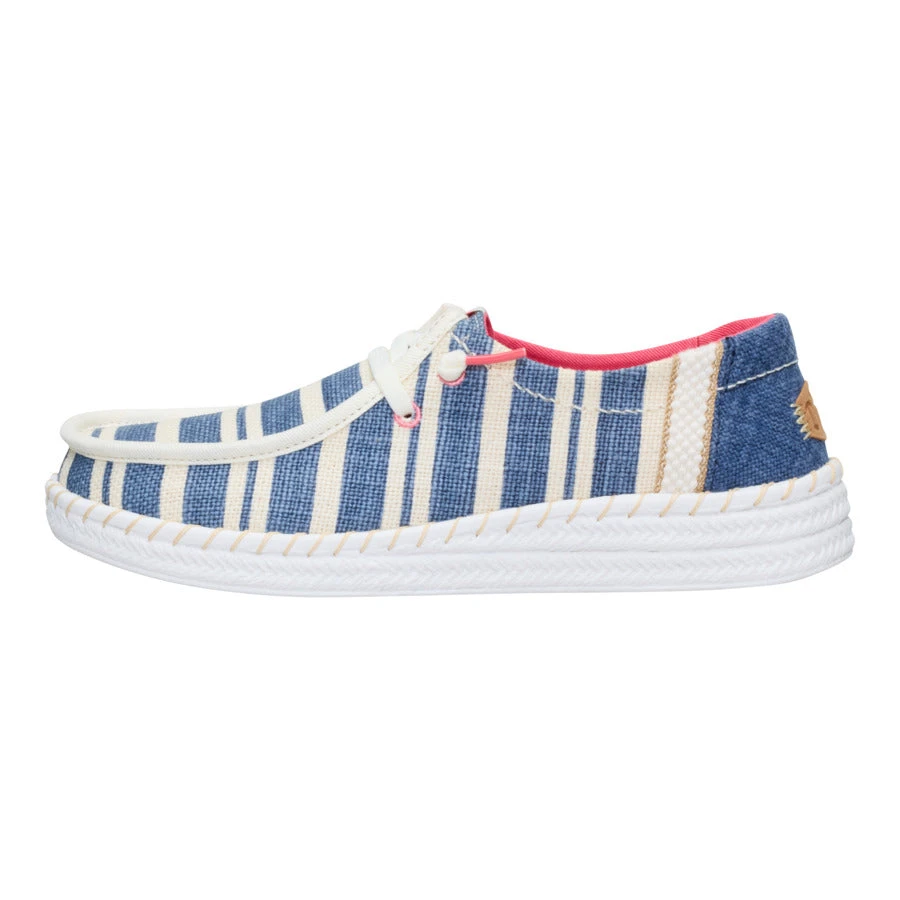 Wendy Espadrille Coast - Navy/White 1 Wendy Espadrille Coast - Navy/White