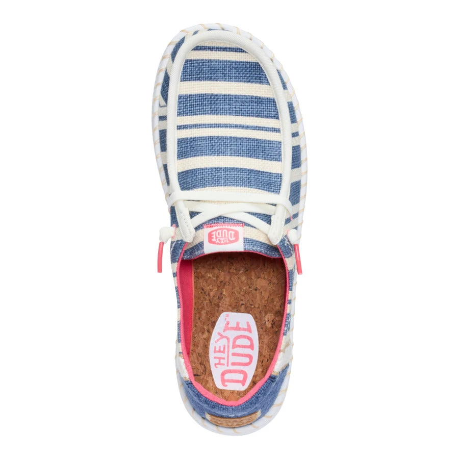 Wendy Espadrille Coast - Navy/White 6 Wendy Espadrille Coast - Navy/White - Image 6