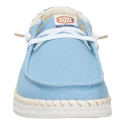Wendy Espadrille Denim - Light Blue 10 Wendy Espadrille Denim - Light Blue -Austins Shoes Store 44416 450 WENDYESPADRILLEDENIM LIGHTBLUE FRONT conversion1