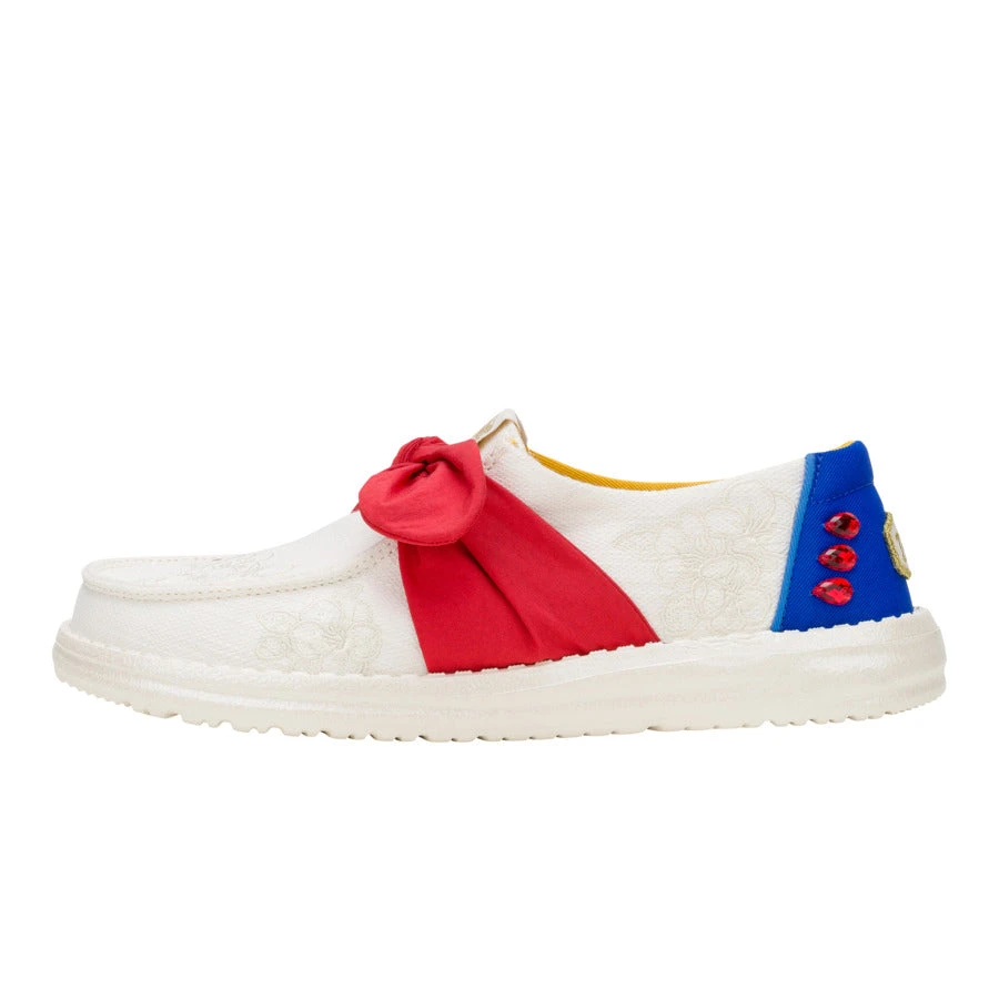 Wendy Bow Snow White - White/Blue/Red 1 Wendy Bow Snow White - White/Blue/Red