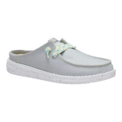 Wendy Slip Friendship Lace - Grey -Austins Shoes Store 44603 030 WENDYSLIPFRIENDSHIPLACE GREY RIGHT SIDE conversion1