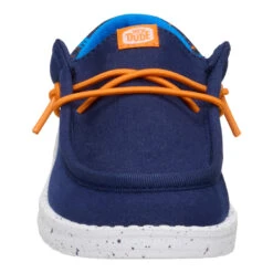 Wally Funk Youth Game On - Navy/Multi -Austins Shoes Store 44608 4HQ WALLYFUNKYGAMEON FRONT conversion1