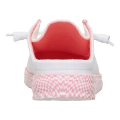 Wendy Slip Warped Geo - White/Pink Lemonade -Austins Shoes Store 44612 16C WENDYSLIPWARPEDGEO WHITEPINKLEMONADE BACK conversion1
