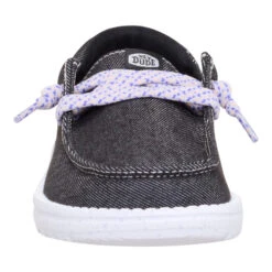 Wendy Funk Youth Friendship Lace - Black 10 Wendy Funk Youth Friendship Lace - Black -Austins Shoes Store 44616 001 WENDYFUNKYFRIENDSHIPLACE BLACK FRONT conversion1
