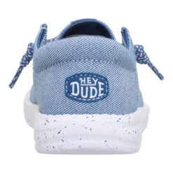 Wendy Funk Youth Friendship Lace - Navy -Austins Shoes Store 44616 410 WENDYFUNKYFRIENDSHIPLACE NAVY BACK conversion1