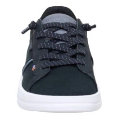 Karina Duo Textile - Black -Austins Shoes Store 44620 001 KARINADUOTEXTILE BLACK FRONT conversion1