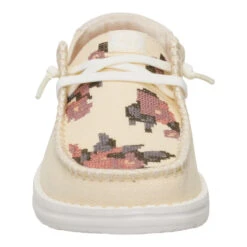Wendy Cross Stitch - Wood Ash/Multi -Austins Shoes Store 44643 0NF WENDYCROSSSTITCH WOODASHMULTI FRONT conversion1
