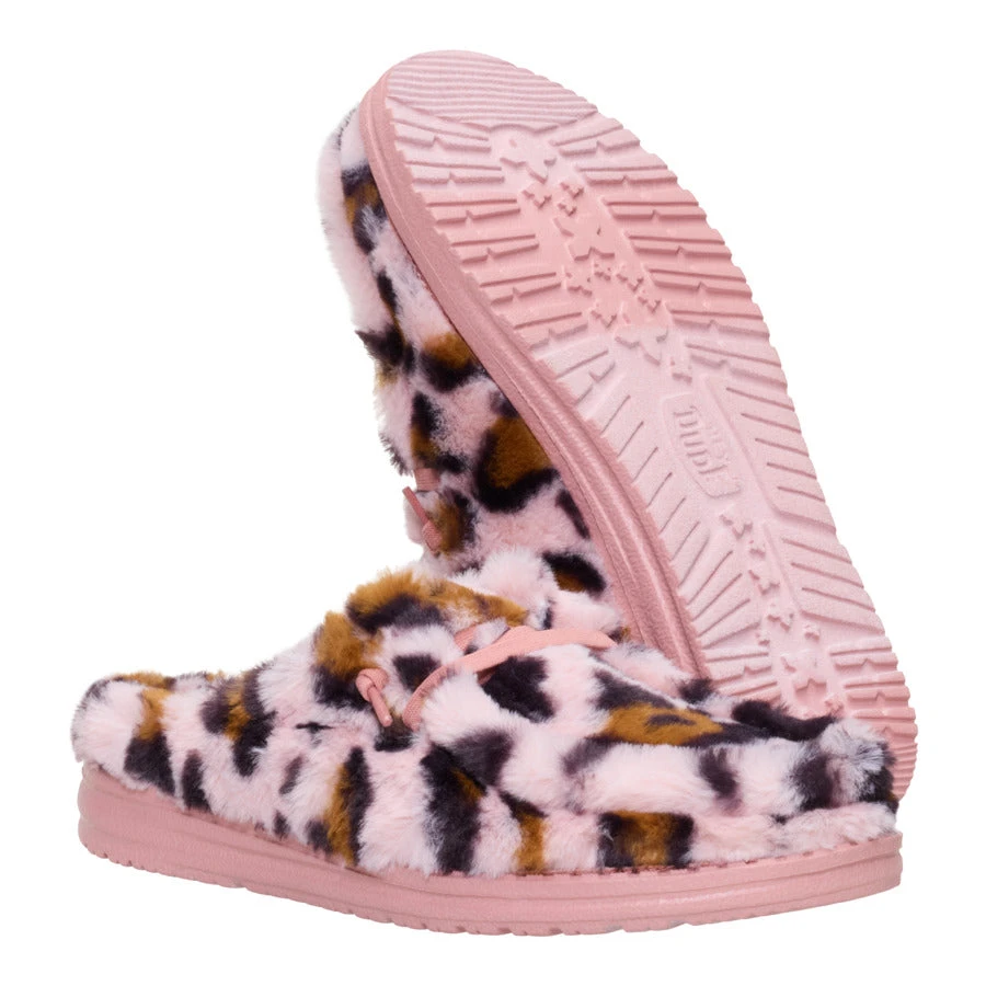 Wendy Slipper Leo Fur - Pink/Multi 3 Wendy Slipper Leo Fur - Pink/Multi - Image 3