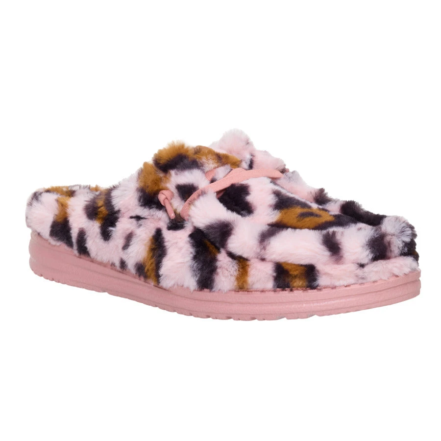 Wendy Slipper Leo Fur - Pink/Multi 7 Wendy Slipper Leo Fur - Pink/Multi - Image 7