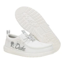 Wally Duke Blue Devils - Devils White/Blue -Austins Shoes Store 44846 16S WALLYDUKEBLUEDEVILS3 WHITEBLUE PAIR BOTTOM conversion1