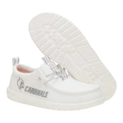Wally Louisville Cardinals - Cardinals White/Red -Austins Shoes Store 44849 119 WALLYLOUISVILLECARDINALS3 WHITERED PAIR BOTTOM conversion1