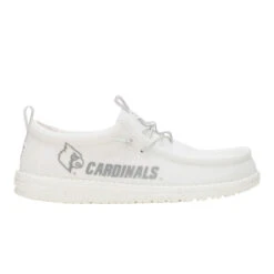 Wally Louisville Cardinals - Cardinals White/Red -Austins Shoes Store 44849 119 WALLYLOUISVILLECARDINALS3 WHITERED RIGHT SIDE conversion1