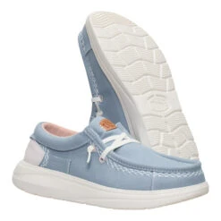 Wendy Comf Denim - Light Blue -Austins Shoes Store 44852 450 WENDYCOMFDENIM LIGHTBLUE PAIR BOTTOM conversion1