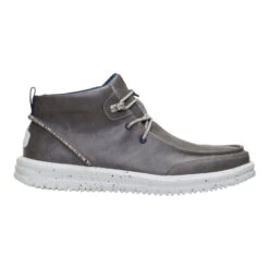 Bradley Chukka Classic - Grey -Austins Shoes Store 44864 030 BRADLEYCHUKKACLASSIC GREY RIGHT SIDE conversion1