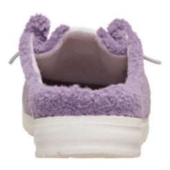 Wendy Slip Sherpa - Purple Ash -Austins Shoes Store 45006 5CU WENDYSLIPSHERPA PURPLEASH BACK conversion1