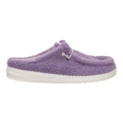 Wendy Slip Sherpa - Purple Ash -Austins Shoes Store 45006 5CU WENDYSLIPSHERPA PURPLEASH RIGHT SIDE conversion1