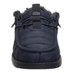 Wally Slip Camp - Black/Black -Austins Shoes Store 45015 060 WALLYSLIPCAMP BLACKBLACK FRONT conversion1