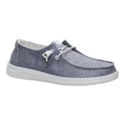 Wendy Fleece Casual - Grey -Austins Shoes Store 45062 030 WENDYFLEECECASUAL GREY 3QTR conversion1