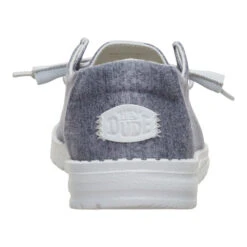Wendy Fleece Casual - Grey -Austins Shoes Store 45062 030 WENDYFLEECECASUAL GREY BACK conversion1