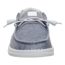 Wendy Fleece Casual - Grey -Austins Shoes Store 45062 030 WENDYFLEECECASUAL GREY FRONT conversion1